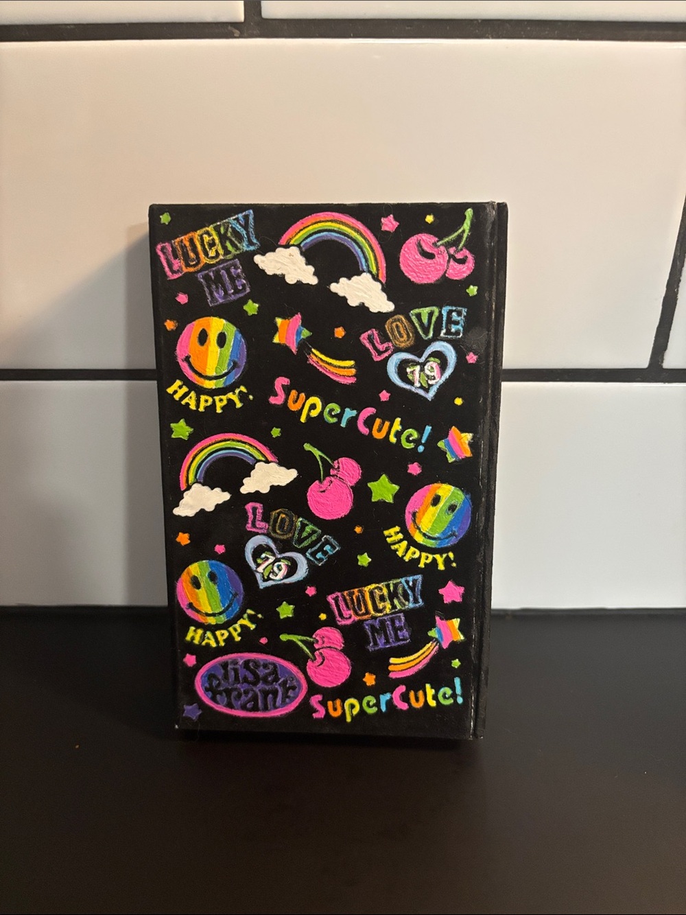 Vintage Authentic 90’s Lisa Frank Color Me Flip Out Organizer *Complete*